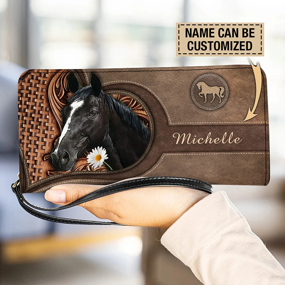 Luxury Bags Names - Luxe merktas voor dames Dierenpaard 3D-print