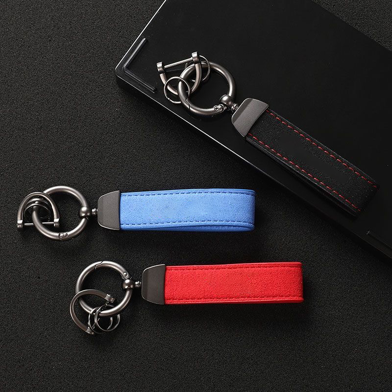 Luxury Bags Best - Suède Auto Sleutelhanger Hoogwaardige Luxe Sleutelhangers