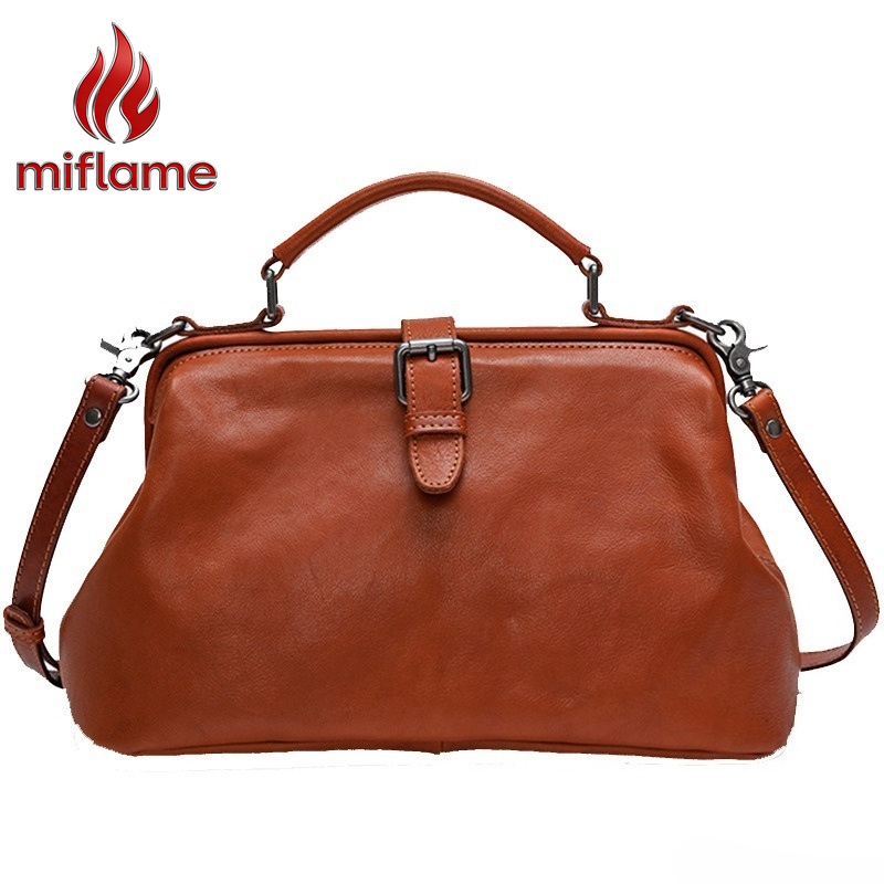 Luxury Bags Quiet - Echte leren schoudertas voor dames, plantaardig