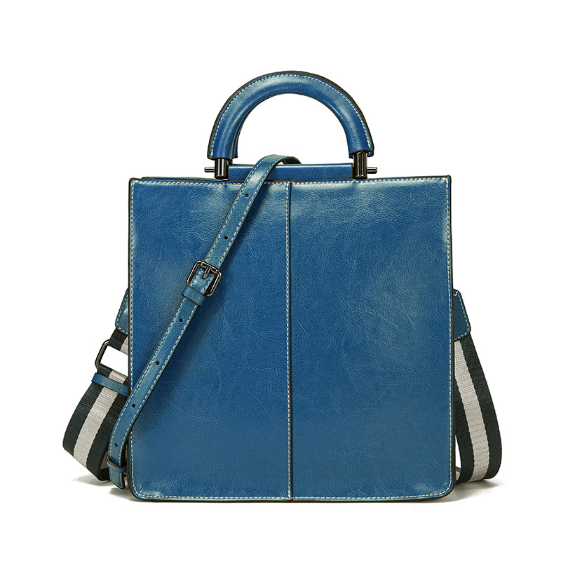 Luxury Bags Quiet - Echte leren tas voor dames, gewaxte