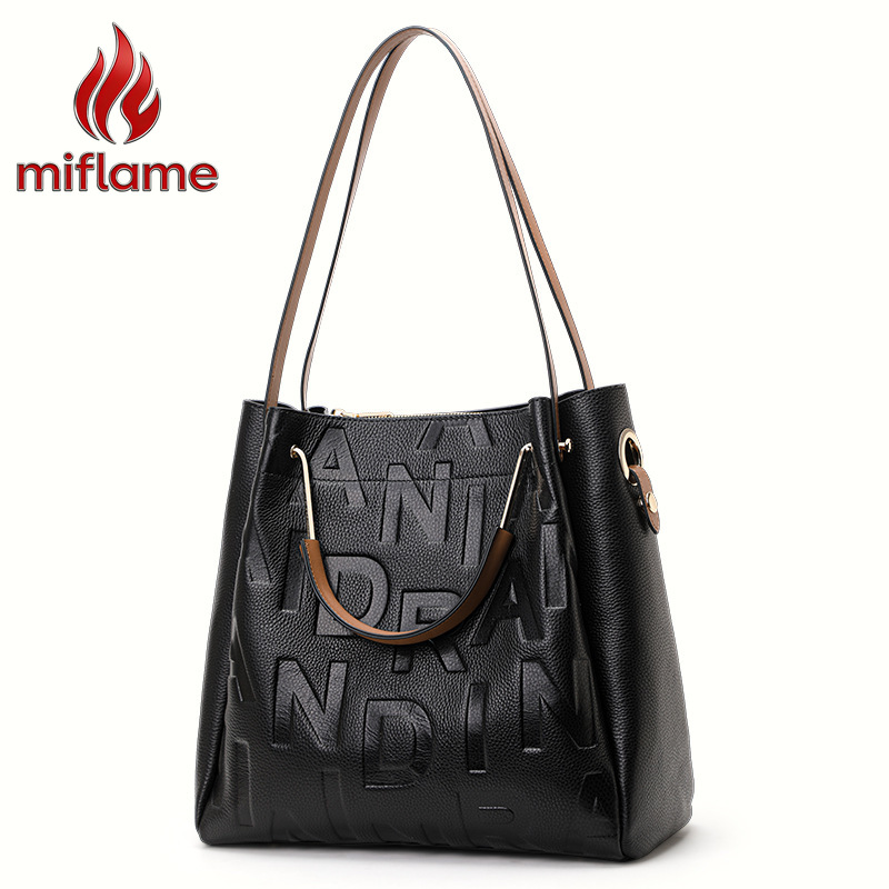 Luxury Bags Quiet - Schoudertas voor dames Stille luxe emmertas