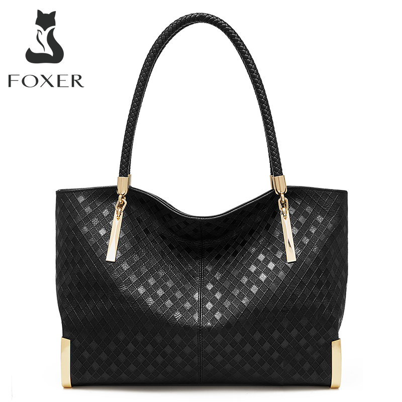 Luxury Bags Best - FOXER Echt lederen dameshandtas Elegant luxe