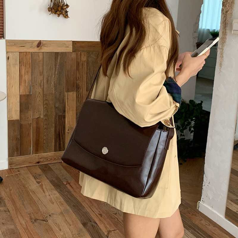 Luxury Bags Made - Cgcbag Vintage Lage Capaciteit Messenger Bag