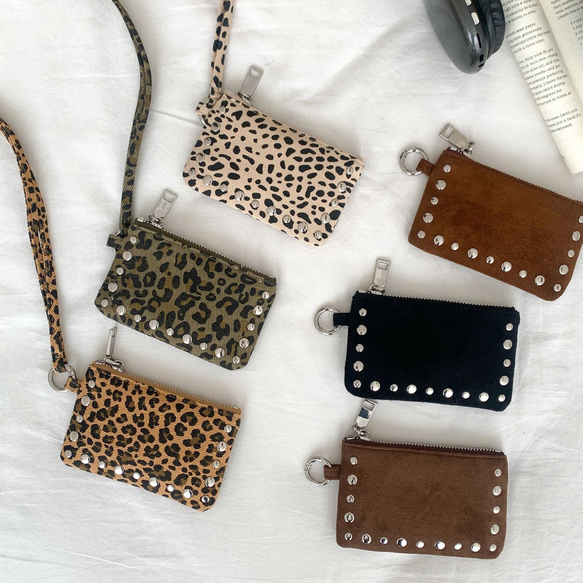 NIEUW Schoudertas met studs Mi - Accordion Wallet Zip recensie en prijs