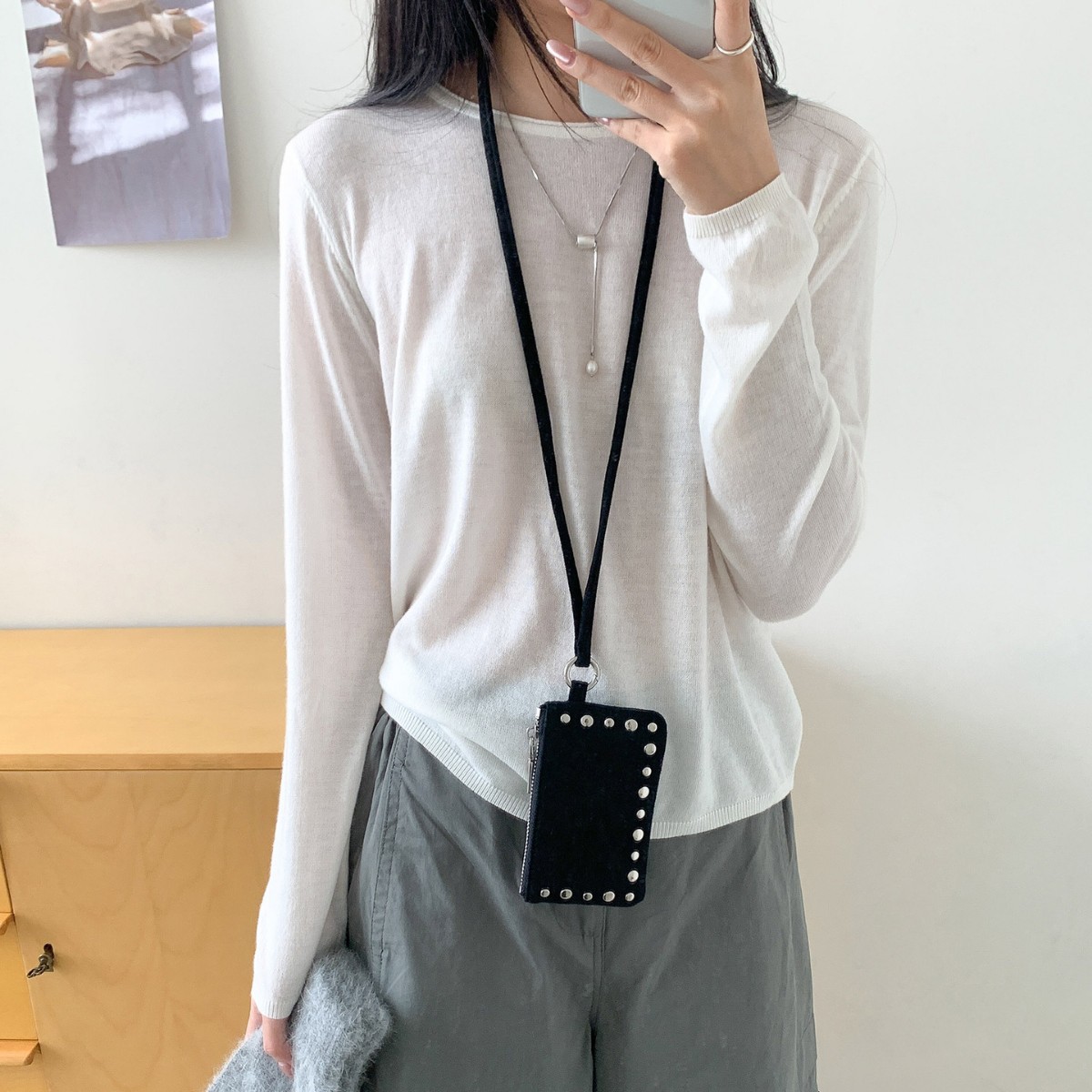 NIEUW Schoudertas met studs Mi - Accordion Wallet Zip recensie en prijs