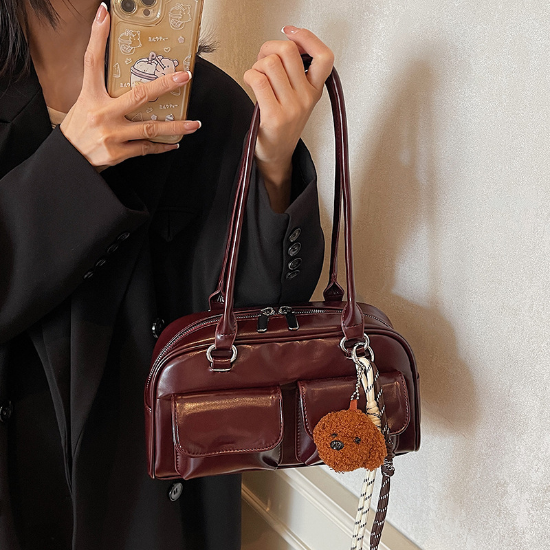 Vintage grote capaciteit dubbe - Luxury Bags Quiet recensie en prijs