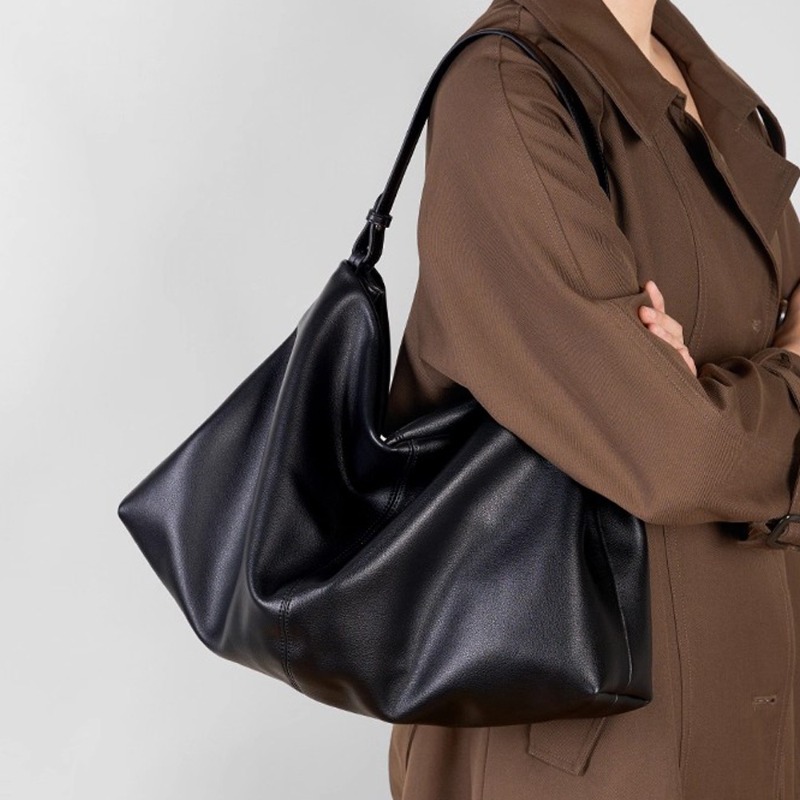 Echte leren schoudertas voor d - Luxury Bags Quiet recensie en prijs