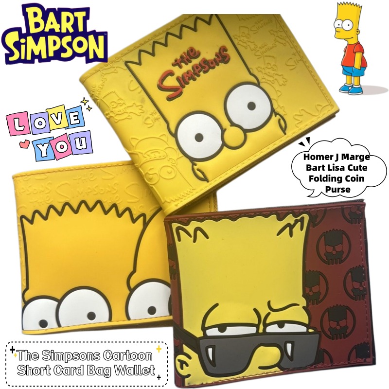 De Simpsons Homer J Marge Bart - Accordion Wallet Zip recensie en prijs