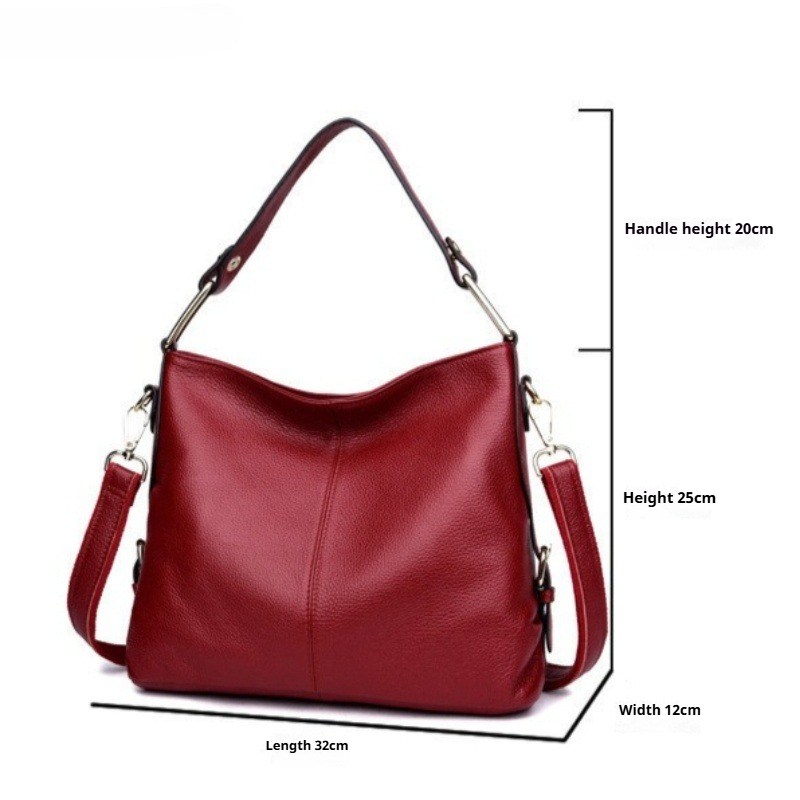 Dames schoudertas van echt lee - Luxury Bags Quiet recensie en prijs