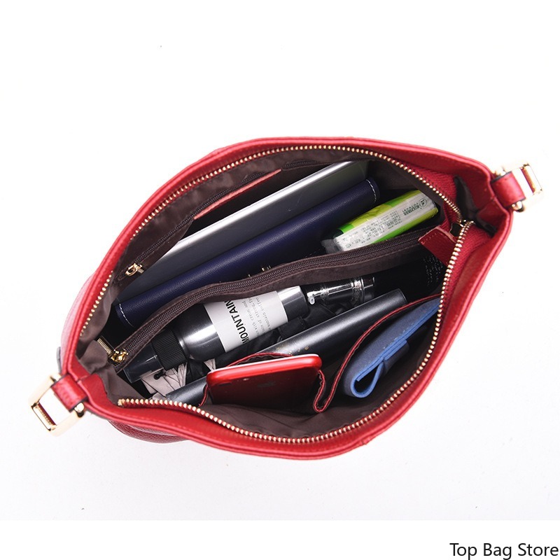 Dames schoudertas van echt lee - Luxury Bags Quiet recensie en prijs