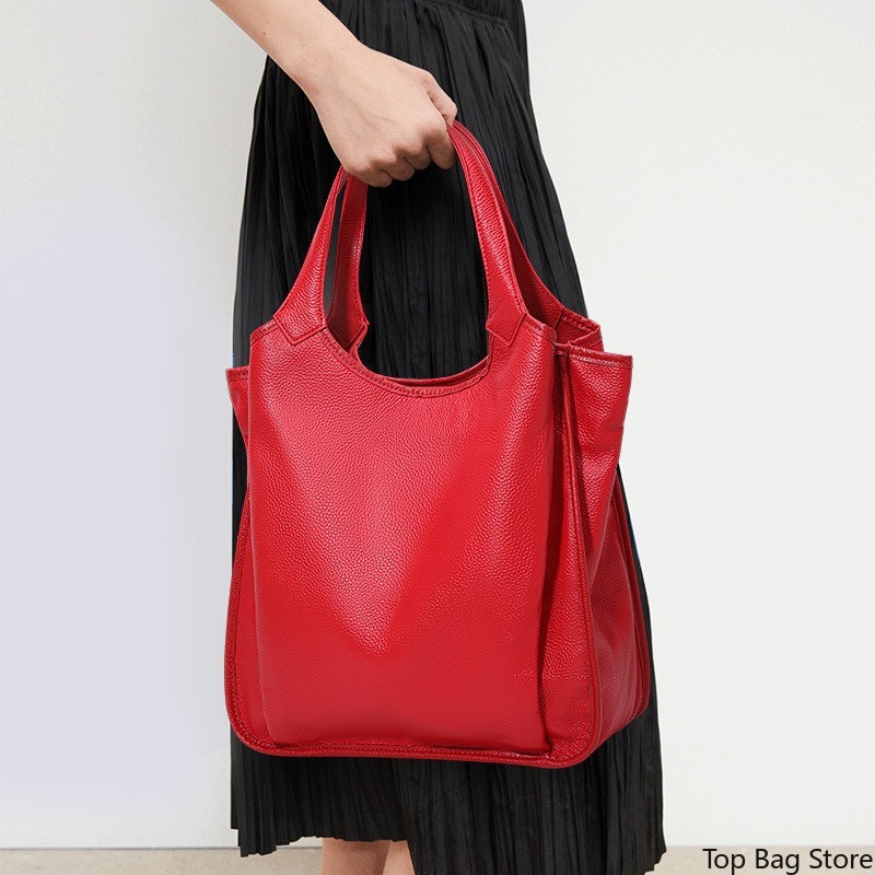 Echte leren schoudertas voor d - Luxury Bags Quiet recensie en prijs