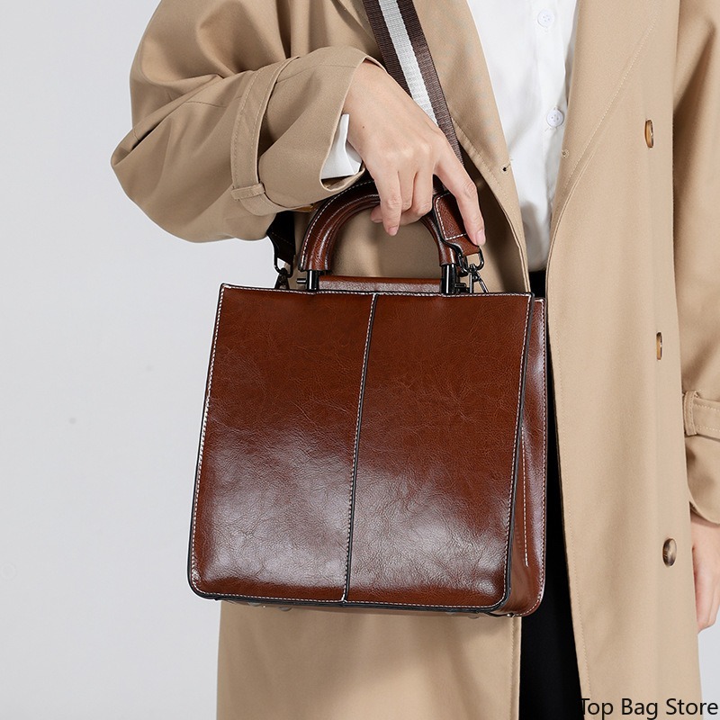 Echte leren tas voor dames, ge - Luxury Bags Quiet recensie en prijs