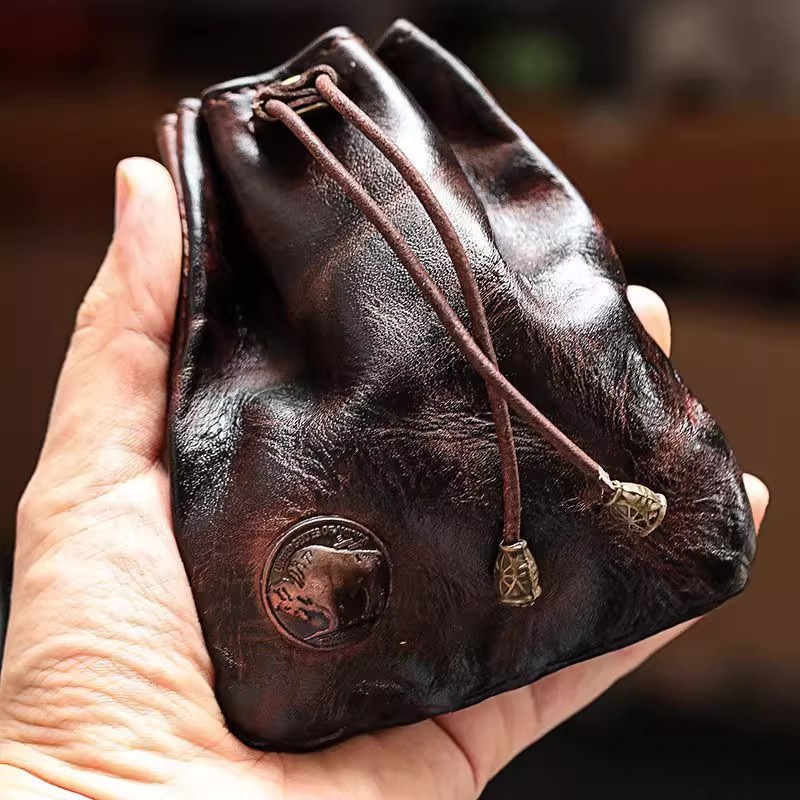 Japanse stijl echt zacht leder - Accordion Wallet Zip recensie en prijs