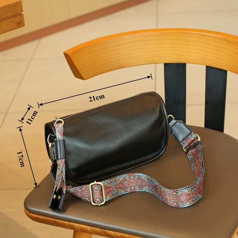 Echte lederen kussentas voor d - Luxury Bags Quiet recensie en prijs