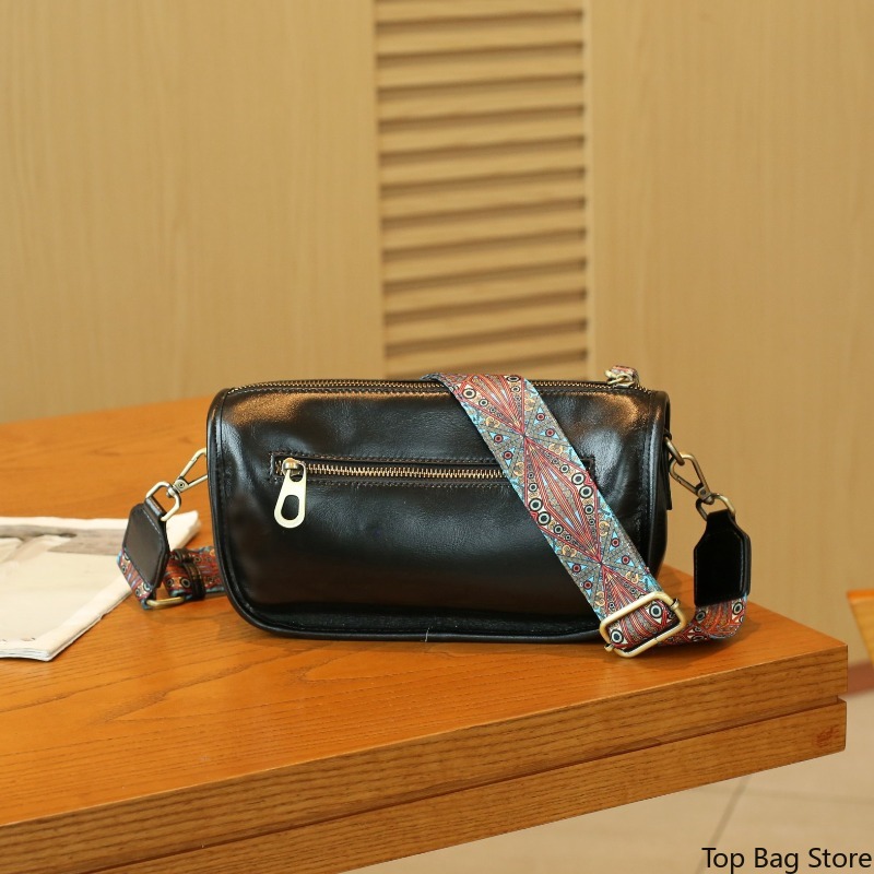 Echte lederen kussentas voor d - Luxury Bags Quiet recensie en prijs
