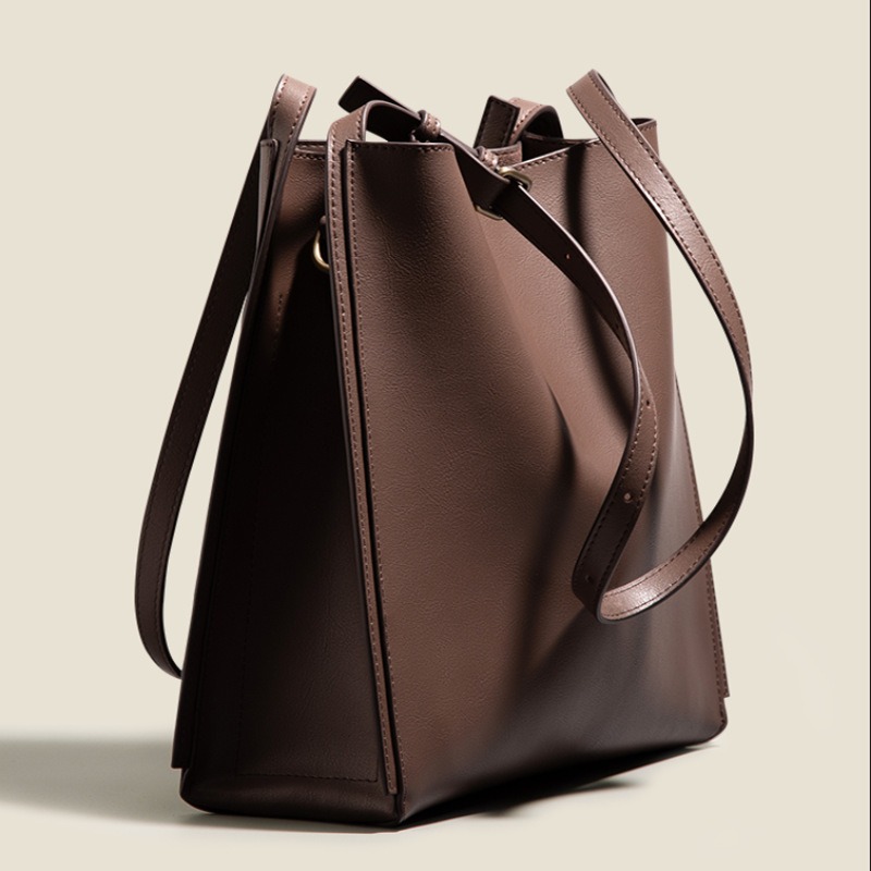 Echte leren bucket bag voor da - Luxury Bags Quiet recensie en prijs