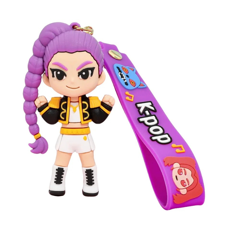 Schattig cartoon anime sleutel - Accordion Wallet Zip recensie en prijs