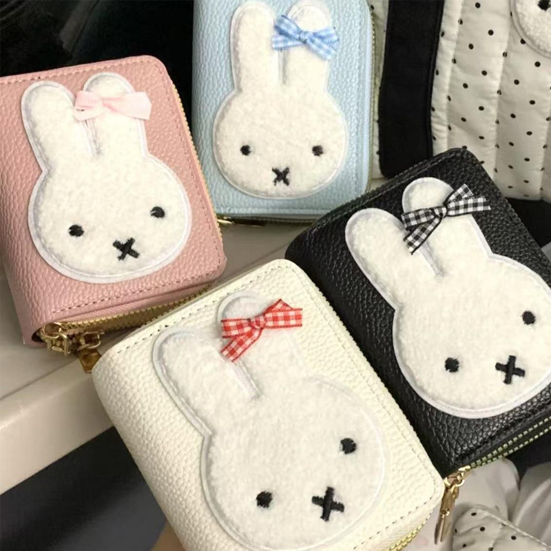 Miffy Cartoon Patroon Simpele  - Accordion Wallet Zip recensie en prijs