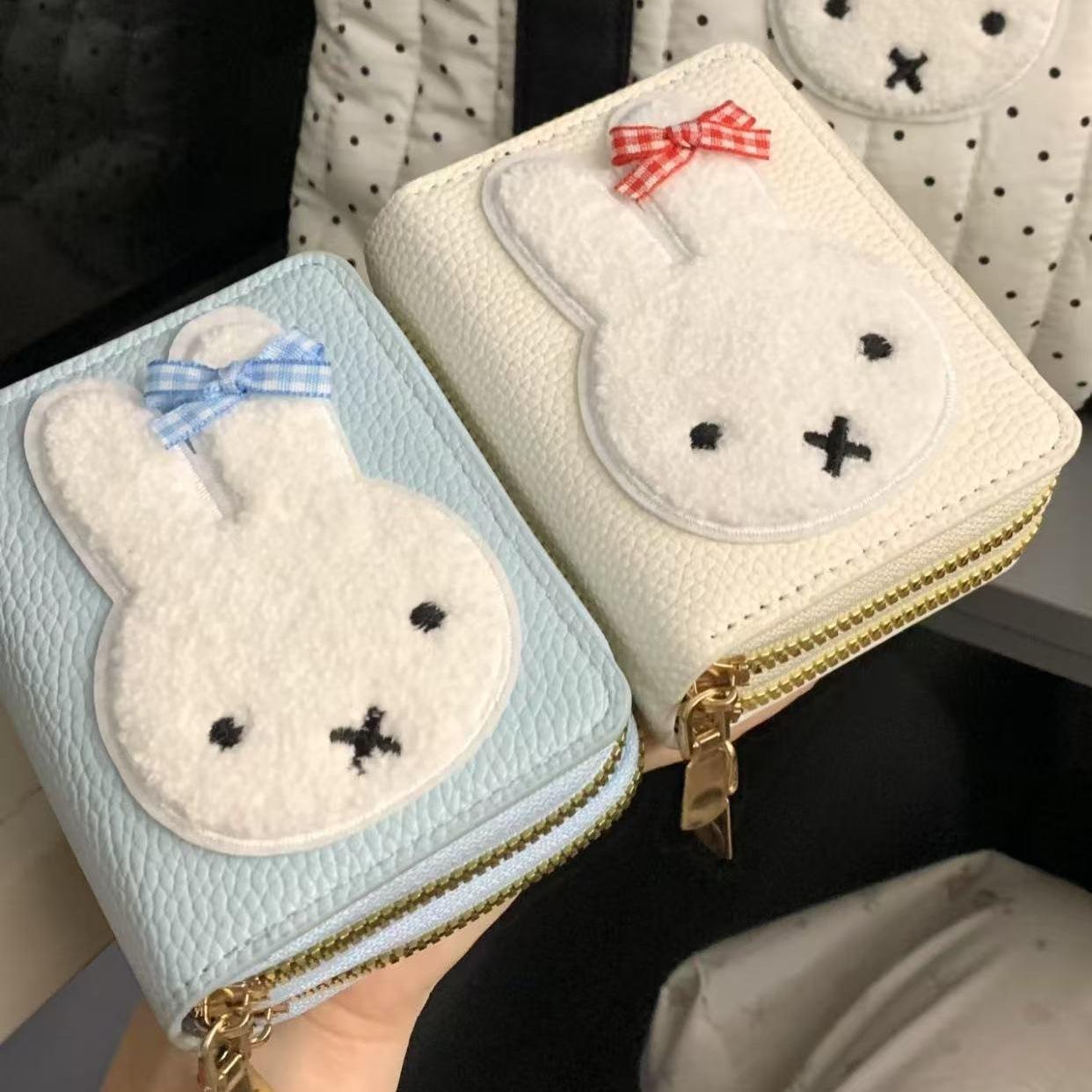 Miffy Cartoon Patroon Simpele  - Accordion Wallet Zip recensie en prijs