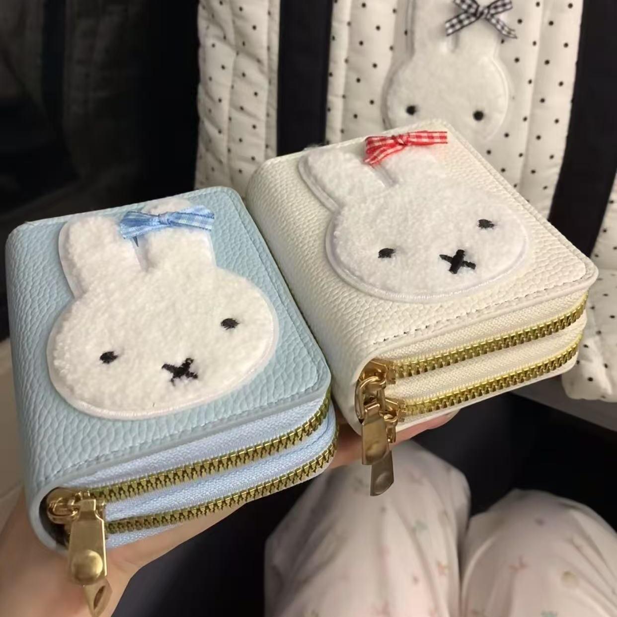 Miffy Cartoon Patroon Simpele  - Accordion Wallet Zip recensie en prijs